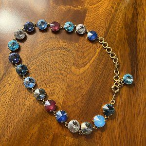 Roxanne Assoulin crystal necklace (never worn)